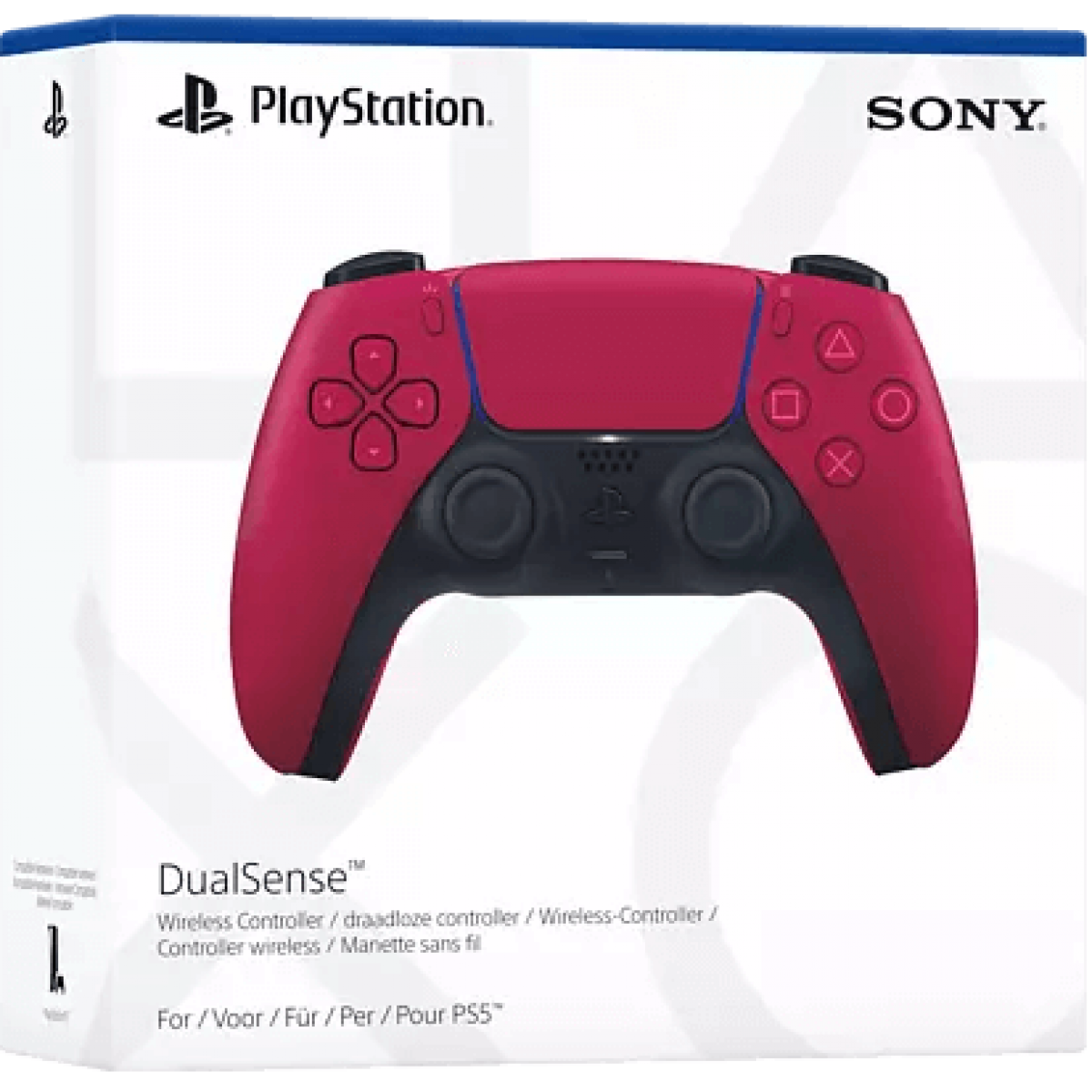 Playstation 5 Dualsense Wireless Controller Cosmic Red